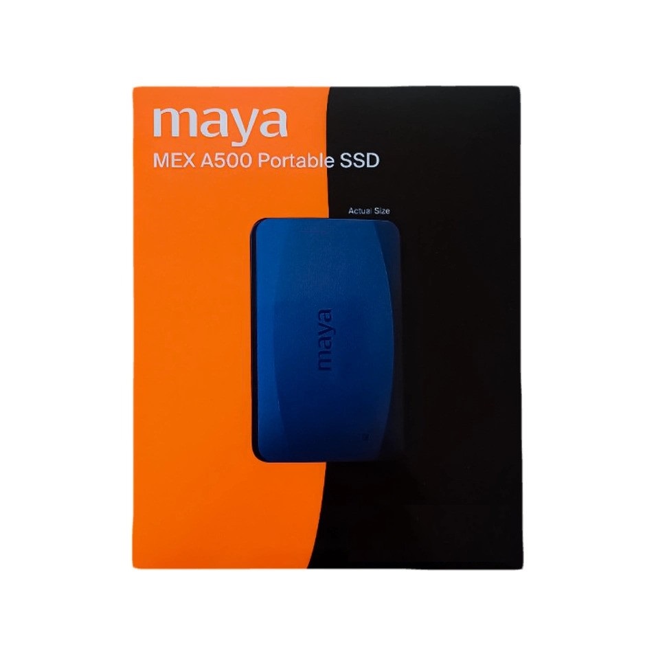 هارد اکسترنال SSD مایا MAYA مدل MEX A500 با ظرفیت 500 گیگابایت