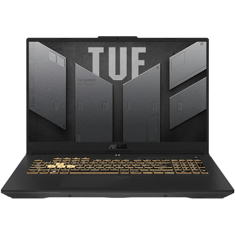 لپ تاپ 17.3 اینچی ایسوس مدل TUF Gaming F17 FX707ZC4 i5 12500H 8GB DDR4 512GB SSD RTX3050 FHD