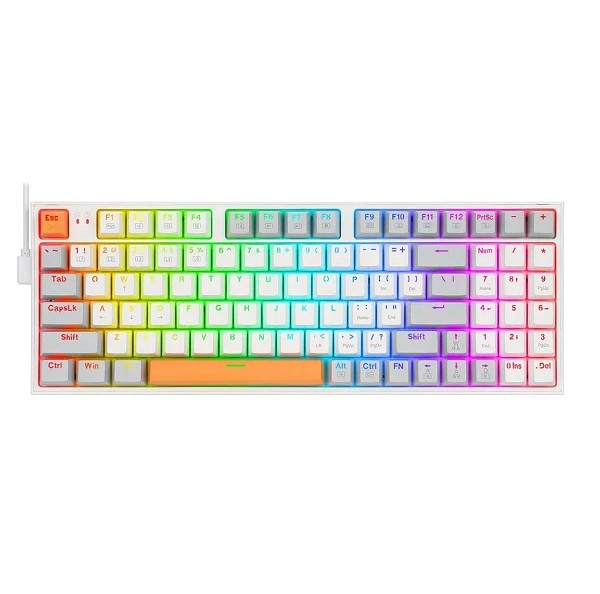 کیبورد مخصوص بازی ردراگون مدل Kitava K636 WGO-RGB
