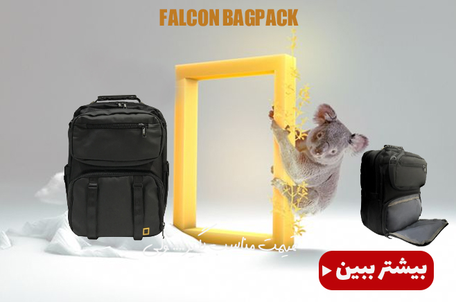 کوله پشتی لپ تاپ نشنال جئوگرافیک مدل Falcon مناسب برای لپ تاپ 15 تا 17 اینچی